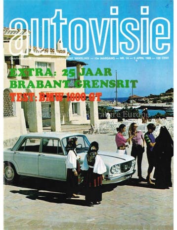 1968 AUTOVISIE MAGAZINE 14 NEDERLANDS, Ophalen of Verzenden, Nieuw