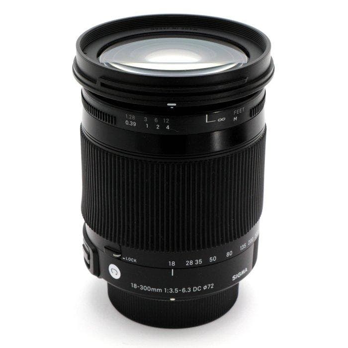 Sigma AF DC 18-300mm f/3.5-6.3 Contemporary Optical, Audio, Tv en Foto, Fotocamera's Digitaal