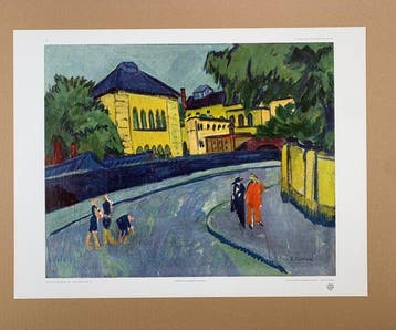 Ernst Ludwig Kirchner (after) - Dresden-Friedrichstadt, 1909