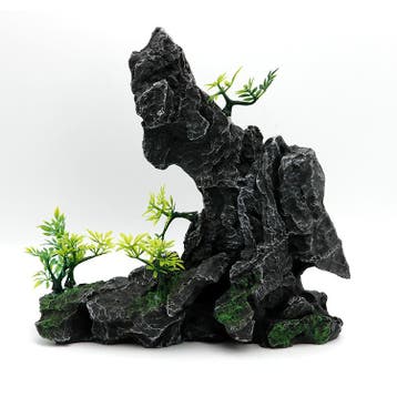 Rotsformatie 25 cm / Aquariumdecoratie As-115 (Hardscaping), Verzenden, Nieuw, Gevuld zeewateraquarium