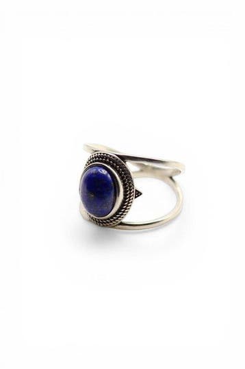 Lapis lazuli - Zilver - Ring