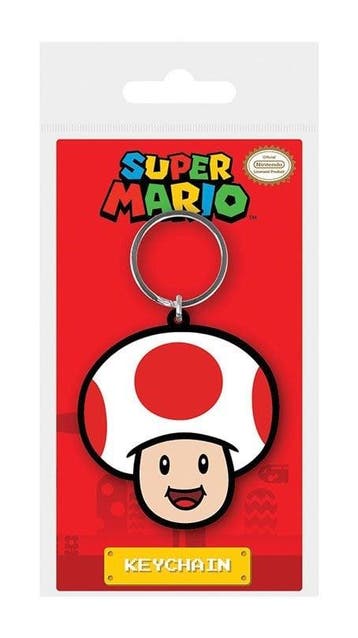 Super Mario Sleutelhanger Toad, Ophalen of Verzenden, Nieuw