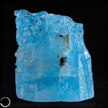 Natuurlijke aquamarijn ruwe kristal – Transparante blauwe