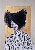 Nowicki (1994) - Veiled Figure, Antiek en Kunst, Kunst | Schilderijen | Klassiek