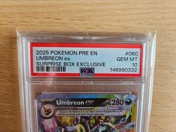Pokémon - 1 Graded card - Umbreon 060 Promo card - PSA 10 -, Nieuw