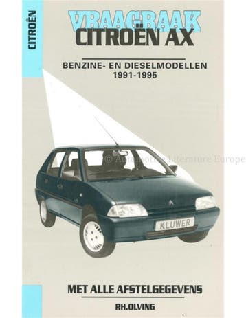 1991 - 1995 CITROËN AX BENZINE | DIESEL VRAAGBAAK