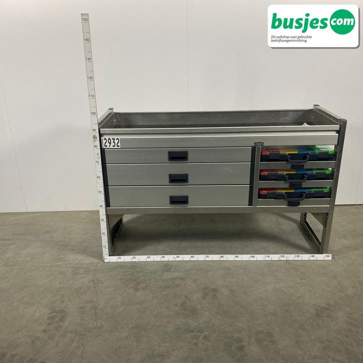 Aluca bedrijfswageninrichting 1500x520x950mm (2932), Autos : Pièces & Accessoires, Autres pièces automobiles, Envoi