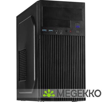 Inter-Tech IT-6521 Straight Zwart, Verzenden, Nieuw