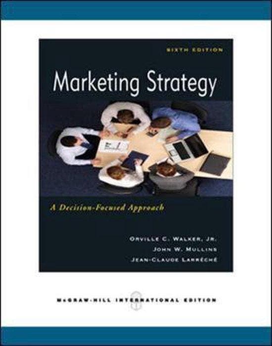 Marketing Strategy 9780071263917 Orville Walker, Boeken, Taal | Engels, Gelezen, Verzenden