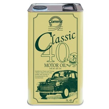 Comma Classic Motor Oil SAE40 / 20W-50 voor hoge buitente..., Verzenden
