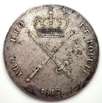 Allemagne, Bavière Maximilian I Joseph. Thaler (taler) /