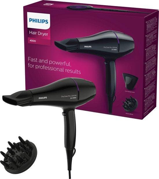 Philips Föhn met diffuser – 2200W DryCare Pro - Ionentech, Bijoux, Sacs & Beauté, Beauté | Soins des cheveux, Envoi