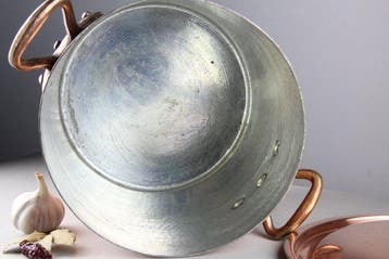 Demuynck - Kookpan - Circa 10 liter - Koper, Messing