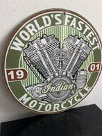 Indian Motorcycle – World’s Fastest 1901 – emaille