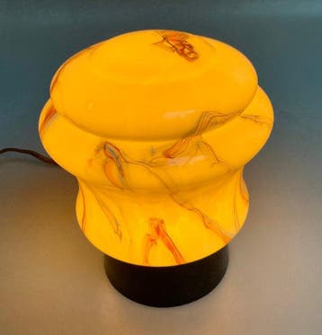 Thabur - Lamp - Bakeliet, Glas - Bijzonder Thabur model, Antiquités & Art