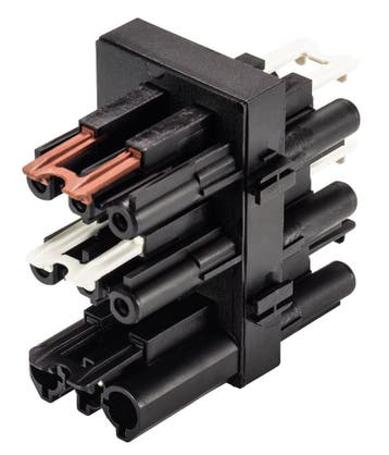 Wieland Distributor Switch Module 3P 20A 1:5 - 92.030.0053.1, Verzenden