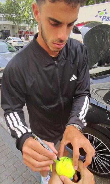 Tennis - Francisco Cerúndolo - Tennisbal, Verzamelen, Overige Verzamelen