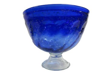 Kelk van gemêleerd glas, Antiek en Kunst, Verzenden