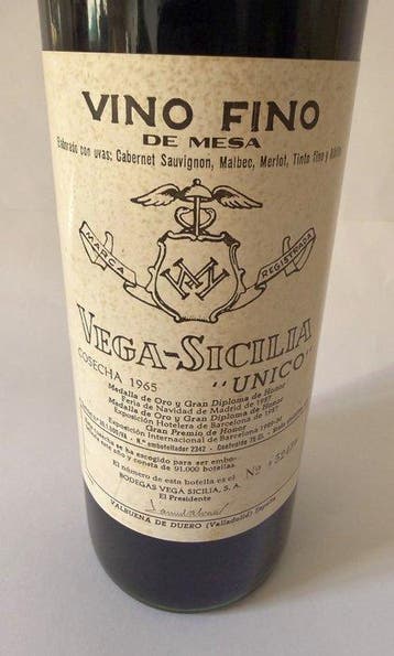 1965 Vega Sicilia Único - Ribera del Duero Gran Reserva - 1, Nieuw