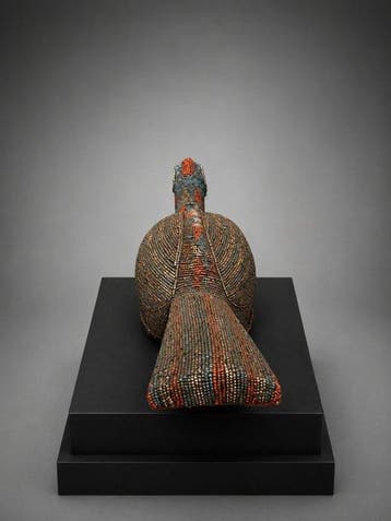 Yoruba parelsfetisch-vogel - Yoruba parelsfetischvogel -