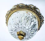 Plafonnier - Laiton, Cristal