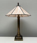 Tiffany (Style) - Tafellamp - Glas, Legering