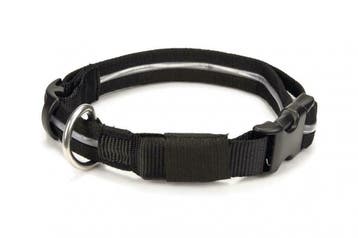 LED Halsband ZWART, Verzenden, Nieuw