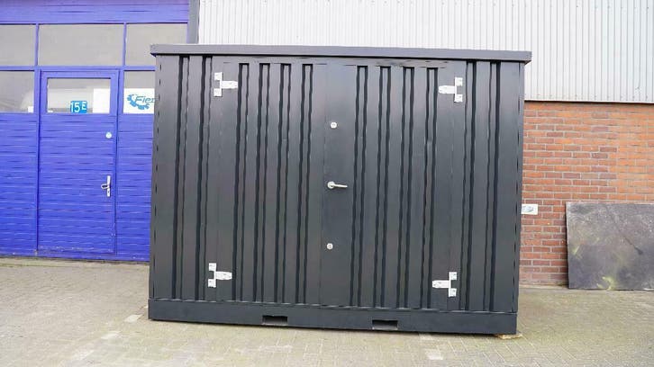Chemische container voor de opslag van uw gasflessen - DEAL!, Doe-het-zelf en Bouw, Containers, Ophalen