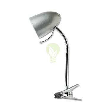 LED Bureau/Tafellamp met klem | Zilver, Verzenden, Nieuw, Metaal