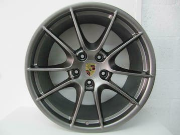 Porsche 991 2/4 20inch Carrera S III Platinium met banden, Ophalen, Gebruikt, Banden en Velgen, 305 mm