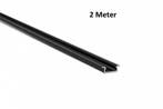 LED Profiel 2 meter - Inbouw 7mm DESIGN Z - ZWART, Doe-het-zelf en Bouw, Verzenden, Nieuw