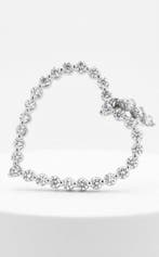 Hanger - 14 karaat Witgoud - 0.95ct. tw. Diamant