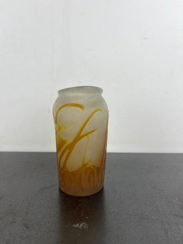 Emile Gallé - Vaas - Glas, Antiquités & Art