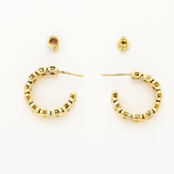 Boucles doreilles - 18 carats Or jaune, Bijoux, Sacs & Beauté