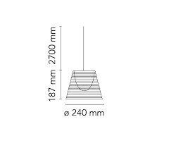 Flos - Philippe Starck - Lamp - Mevrouw K S1 - Aluminium