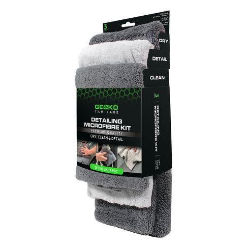 Gecko Detailing Microfiber Kit, Autos : Divers, Produits d'entretien, Enlèvement ou Envoi