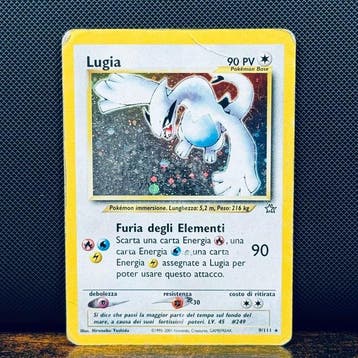 Pokémon Card - Lugia Holo 9 – Pokémon, Nieuw