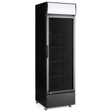 Koelkast | 335L | Zwart | 0°C/+10°C | Geforceerd |, Verzenden, Nieuw in verpakking