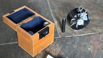 Anemometer - Gelakt messing - 1960-1970 - Wilh. Lambrecht, Antiquités & Art