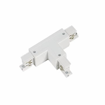 3-Fase - T-vorm - Interne connector - Links - Wit, Verzenden