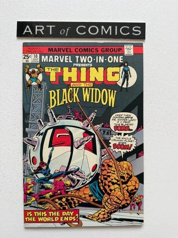 Marvel Two-In-One #10, #41, #51, #55, #60, #63 - 5 Newsstand, Boeken, Nieuw