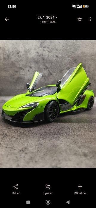 Autoart 1:18 - Modelauto - McLaren 675 LT, Nieuw