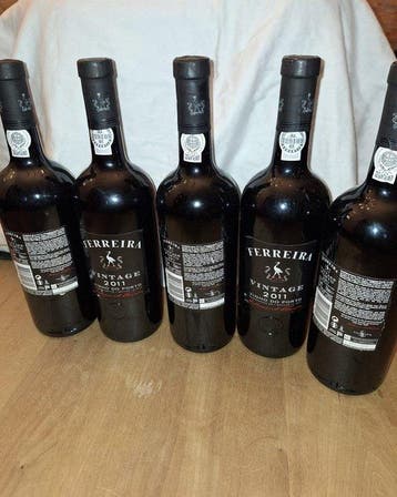 2011 Ferreira - Vintage Port - Embouteillé en 2013 - Porto -, Nieuw