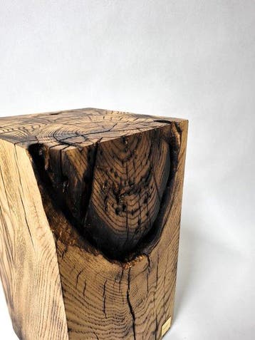 THE FOREST - Bijzettafel - Eik - Handgemaakt