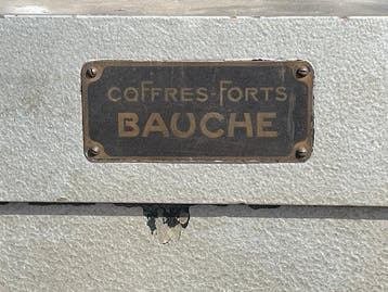 Henri Bauche - Coffre-fort - N.150 - Métal - Double