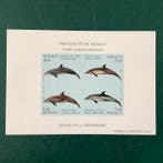 Monaco 1992 - Speciale blok Whales niet geperforeerd - Yvert, Postzegels en Munten, Gestempeld