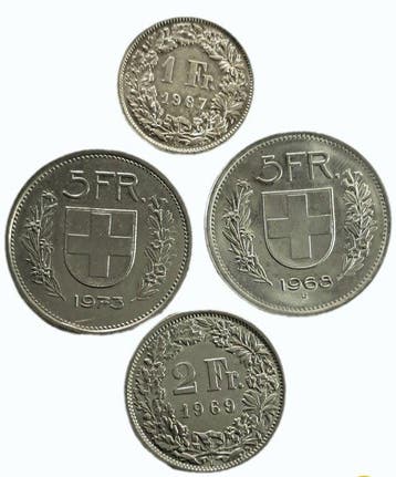 Zwitserland, Zürich Republic. 5 Francs -1968.B/1967-73