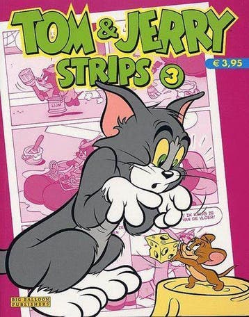 3 Tom & Jerry strips, Verzenden, Nieuw