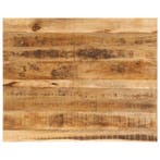 Mangohout tafelblad 100x80cm | Tweede kansje, OP = OP, 100 tot 150 cm, Verzenden, 50 tot 100 cm, Zo goed als nieuw