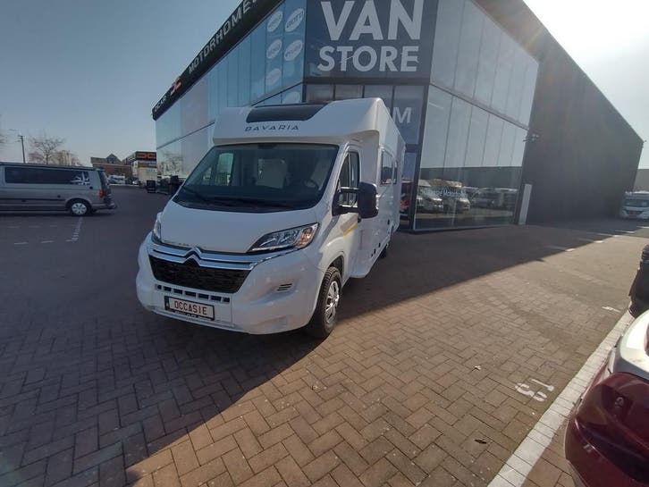 Bavaria T696 op Citroën als nieuw met slechts 1700 km 55552, Caravanes & Camping, Camping-cars